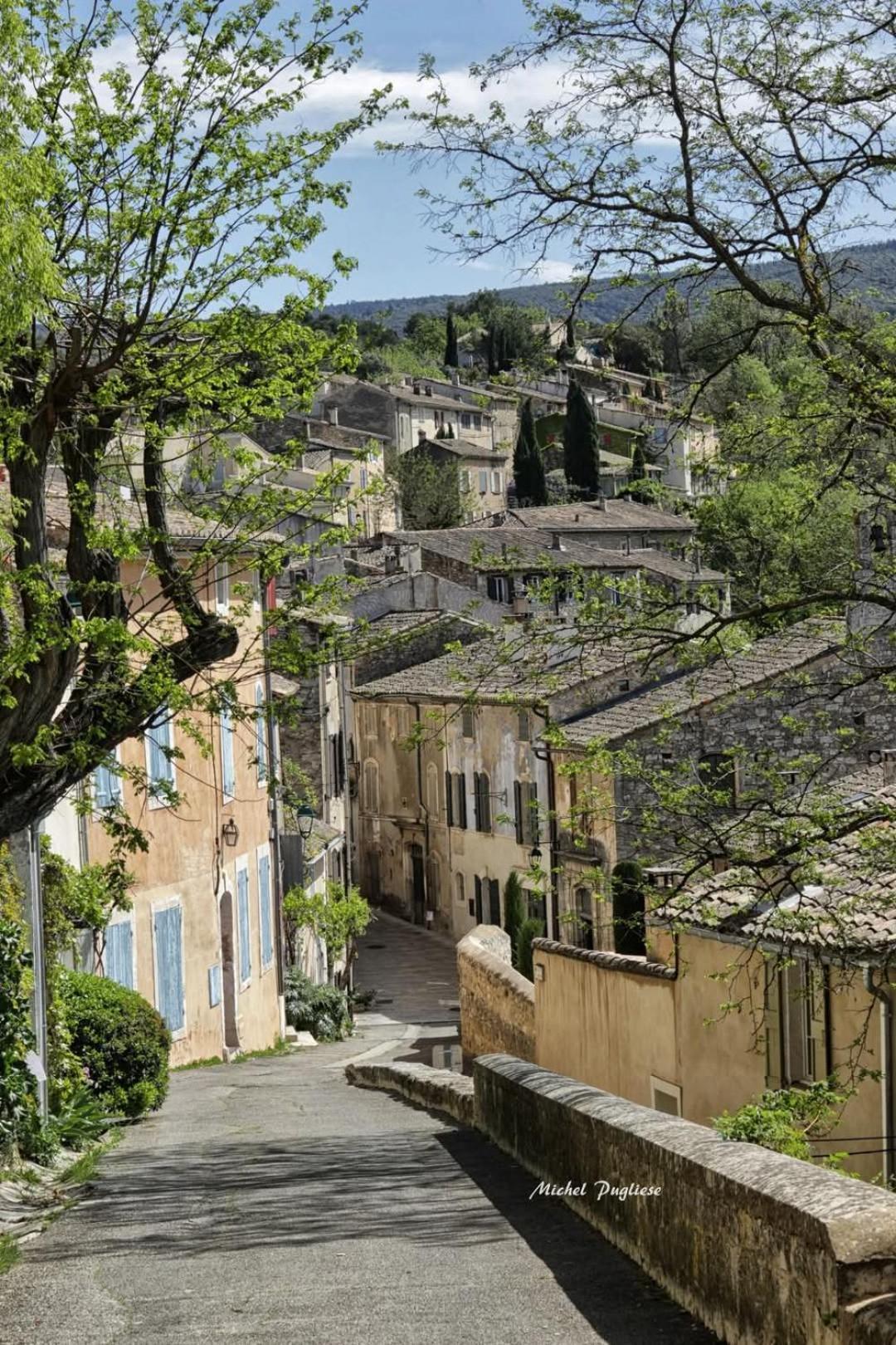 la fée viviane et michel l'enchanteur Robion en Luberon Exterior foto